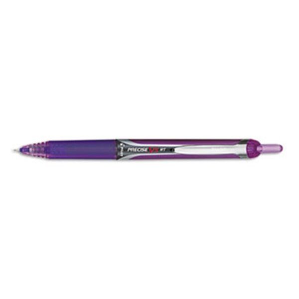 Pilot Corp. Of America Precise V5RT Roller Ball Retractable Pen, Purple Ink, Extra Fine, Pilot, Mfr#: PI31193